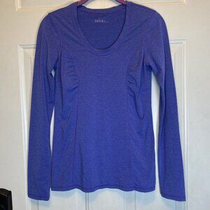 Zella Yoga Active Long Sleeve Purple Top Size S